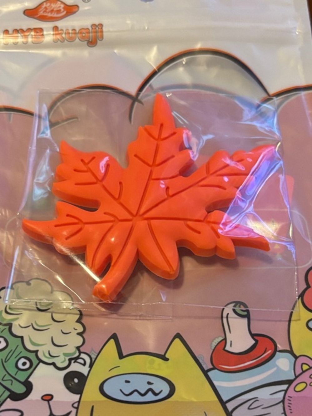 Leaf Silicone Bogg bag charm jumbo